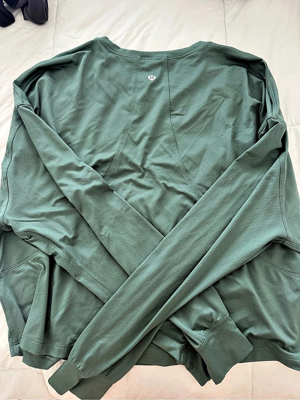 Lululemon Sculpt Cross-Vent Long-Sleeve Shirt Green